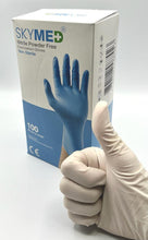 Load image into Gallery viewer, SKYMED Nitrile Gloves White, 100 - 400 - 1000 Pcs, Size  M - L
