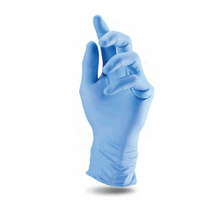 Load image into Gallery viewer, Diamond Gloves IF60 Exam Powder Free Blue Nitrile 12&quot; Longer Cuff 50 PCS/BX, 10 BX/CS (500 PCS/CS)
