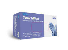 Load image into Gallery viewer, TouchFlex Nitrile Exam Gloves, Chemo-Rated, 4.5 Mil, Powder Free and Latex Free, Violet, (Case of 1,000)
